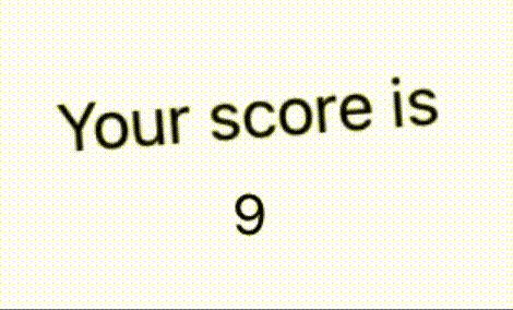 Broken animation in a dynamic view
