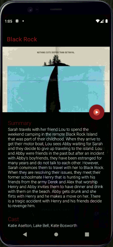 Details for the movie “Black Rock”