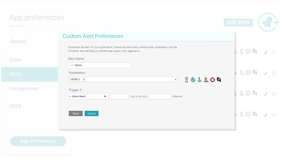 custome alert edit custom alert edit